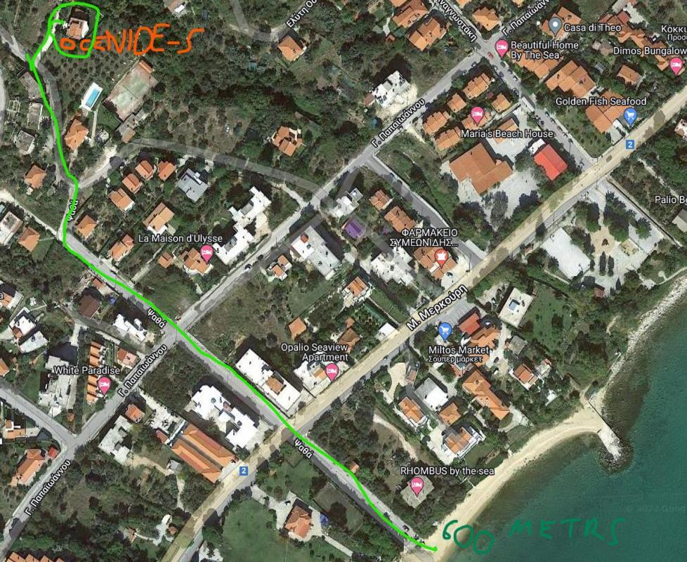Oceaniδes Villa Kavála Exterior photo